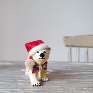 Add a miniature festive bow tie to your Christmas animal...